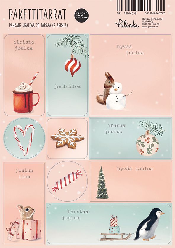Pakettitarrat Henna Adel - Joulu 2024
