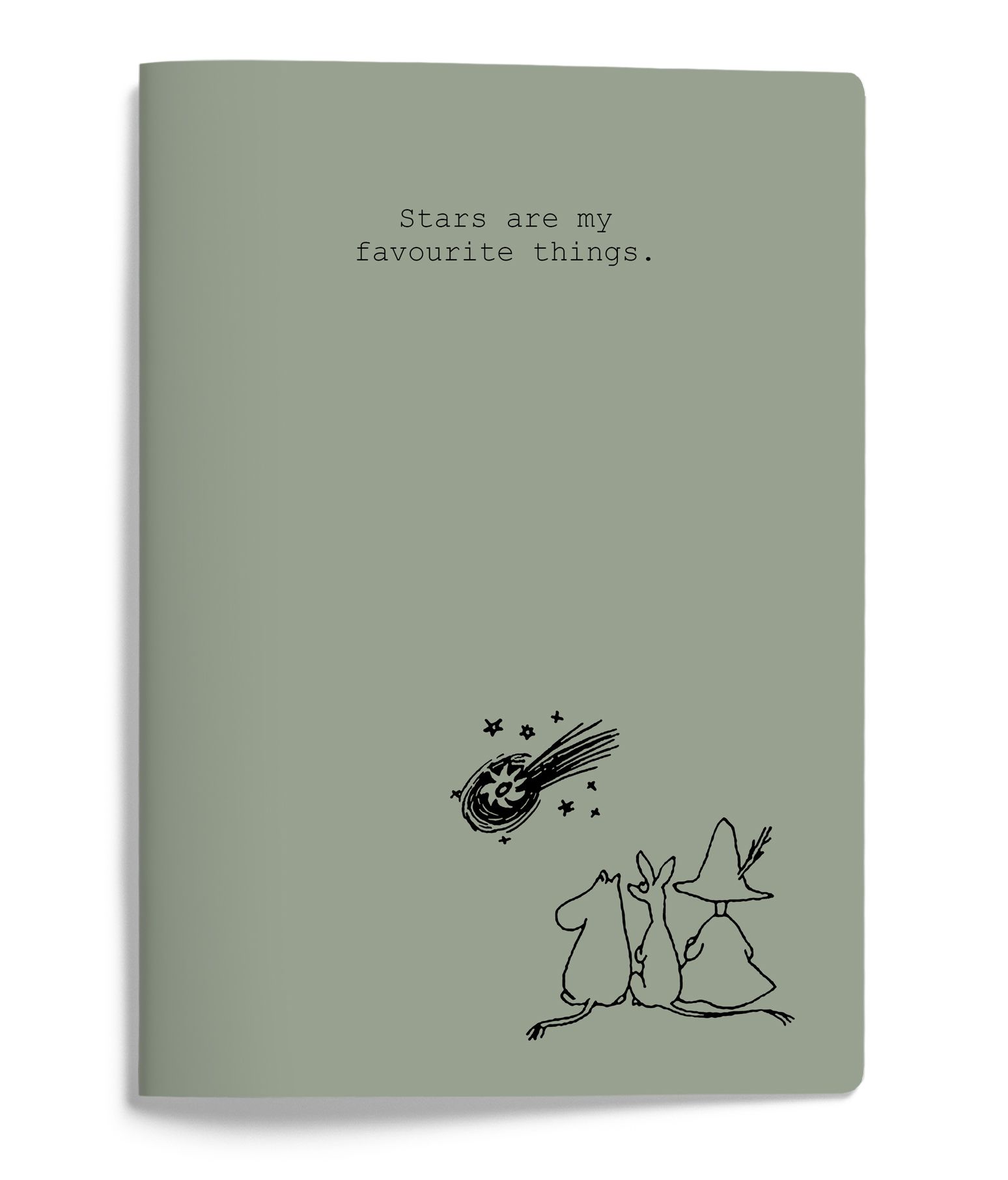 Vihko A5 Putinki Muumi - Stars are my favorite things