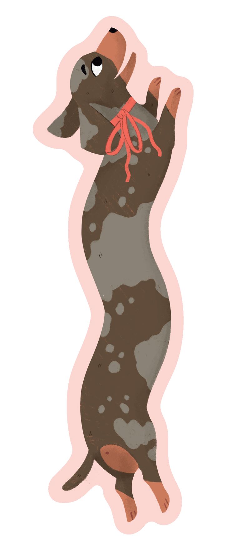 Kirjanmerkki Putinki Kaisu Sandberg - Koira