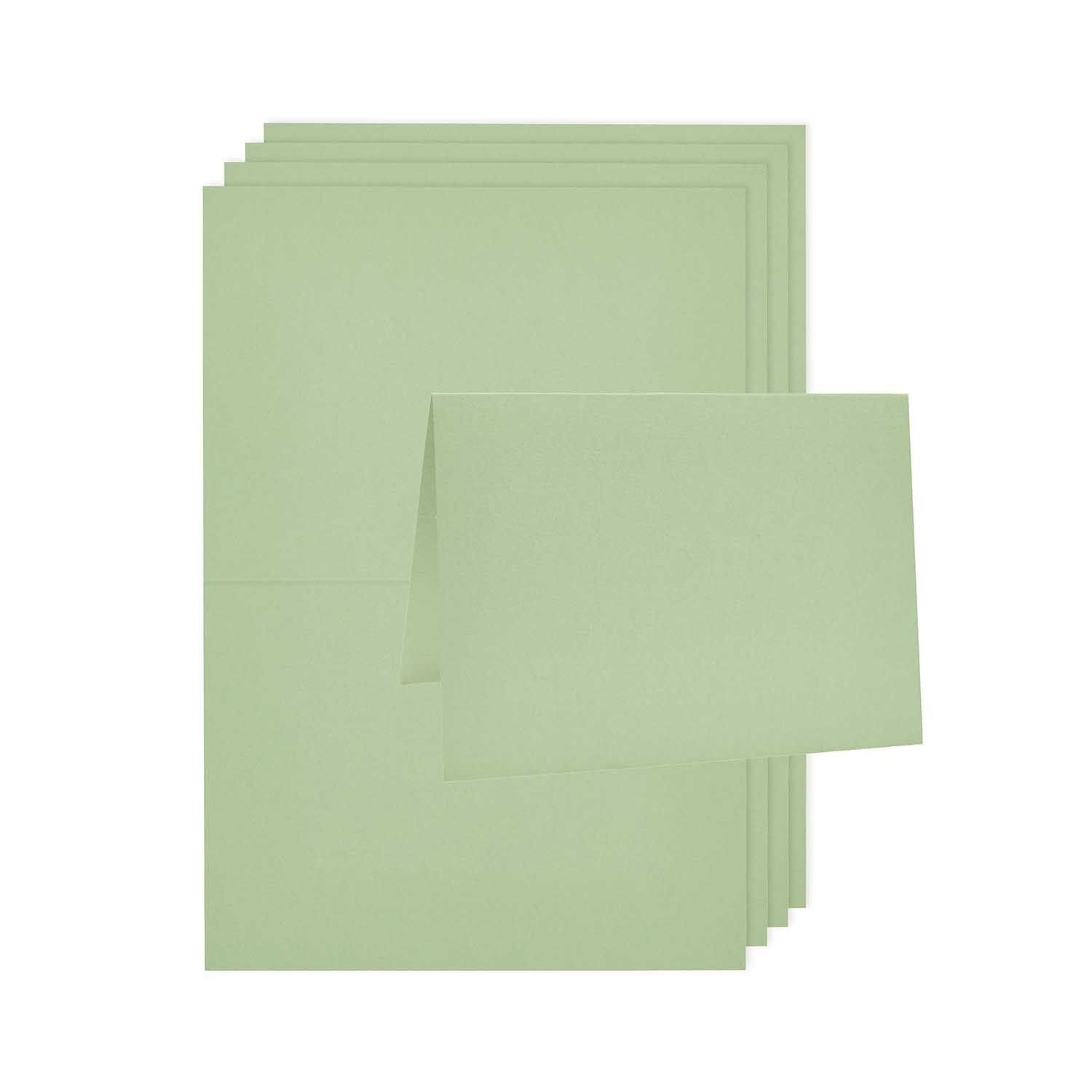 2-osaiset kortit 5kp C6 Paper Poetry - Pastel Green
