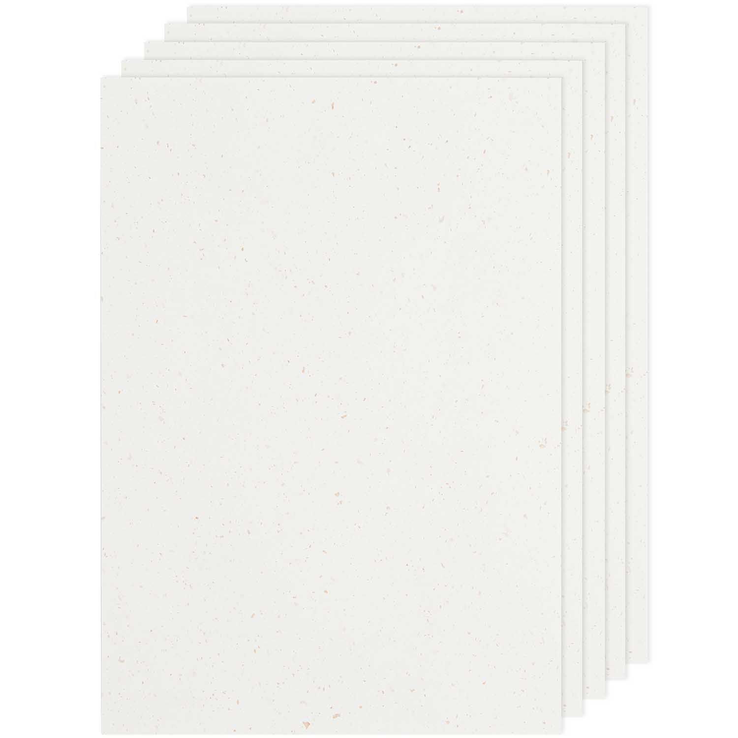 Kirjepaperi 5kp A4 Paper Poetry - Offwhite/Rose Gold