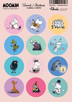 Tarrapaketti A5 Putinki Muumi - Muumihahmot
