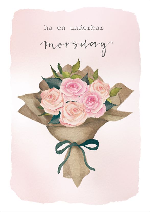 2-osainen kortti Henna Adel - Ha en underbar morsdag