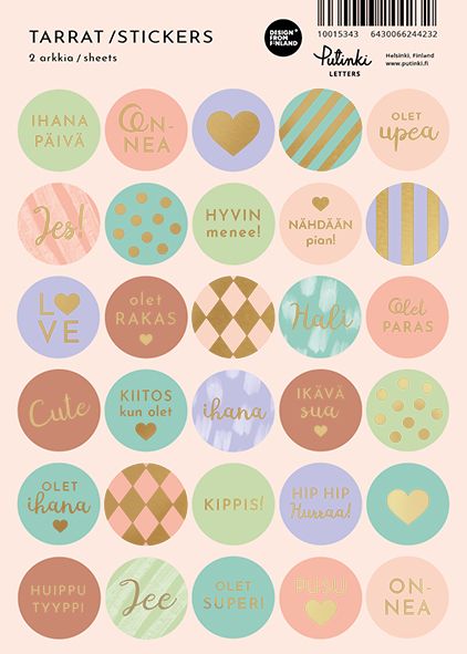 Tarrapaketti Putinki Letters - Toivotukset
