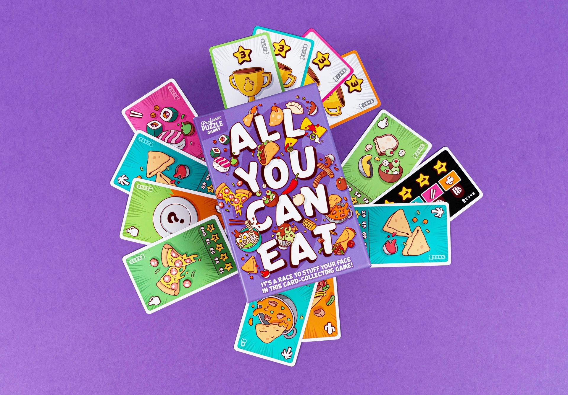 Korttipeli Professor Puzzle - All you can eat