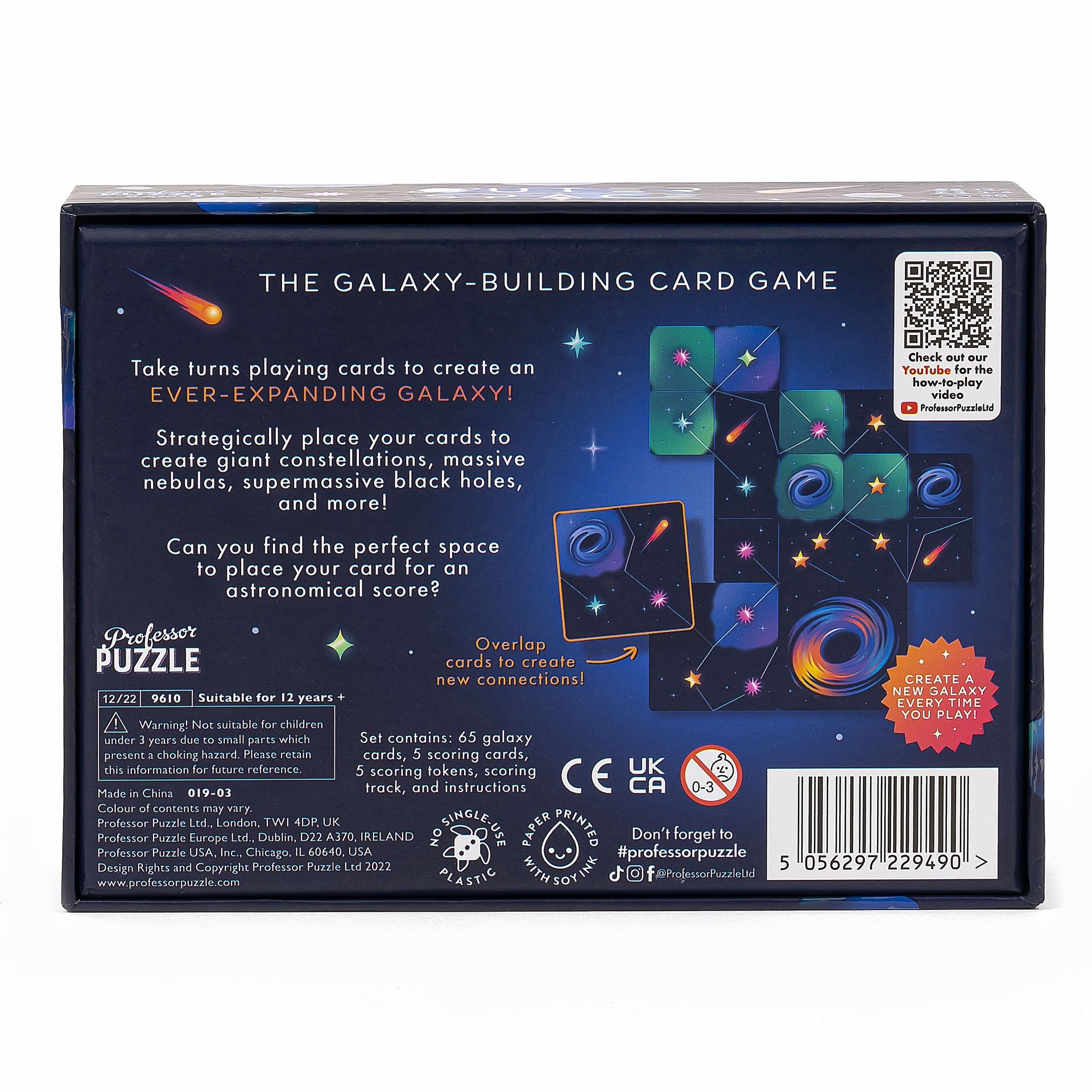 Korttipeli Professor Puzzle - Outer Space