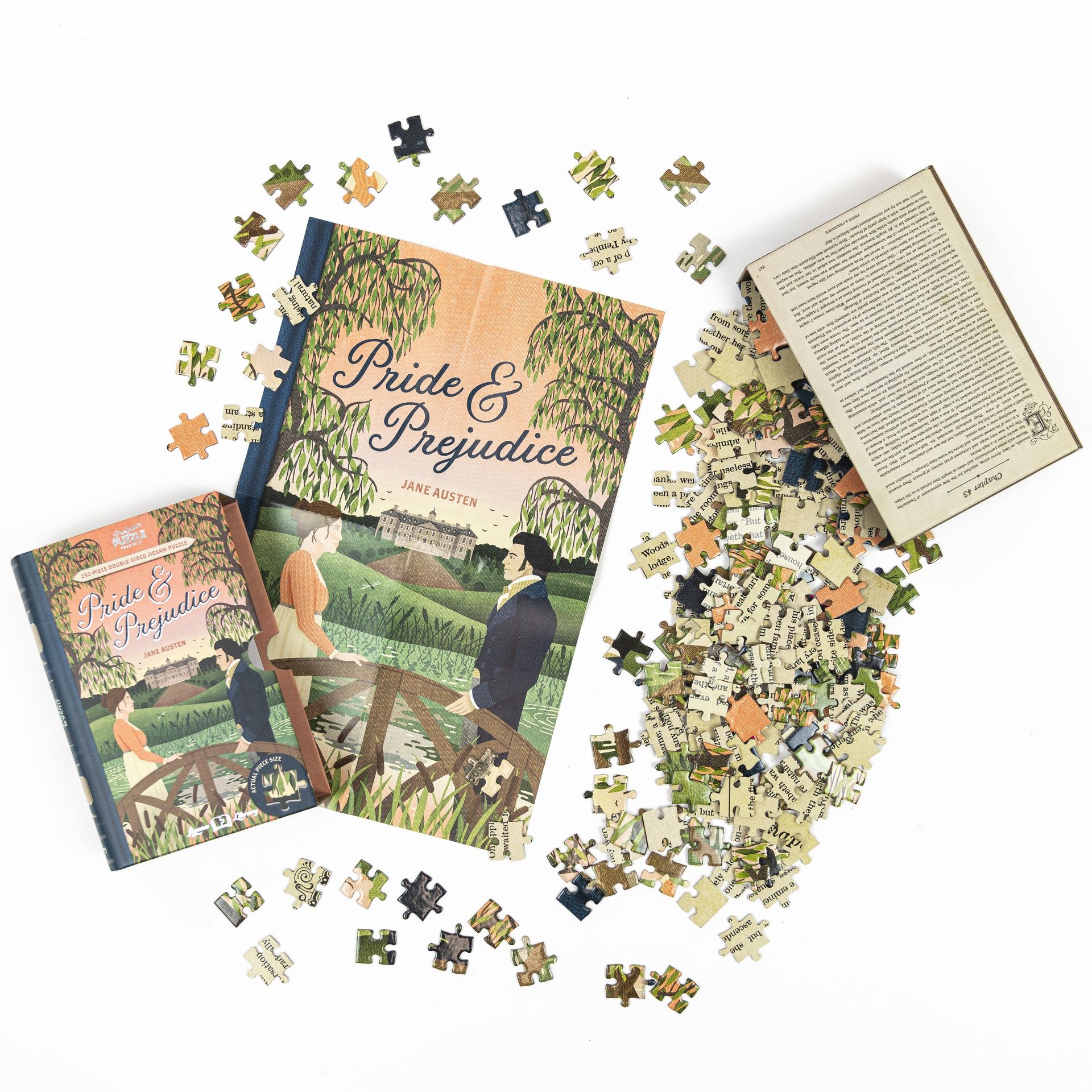 Palapeli 252 palaa Professor Puzzle - Pride & Prejudice