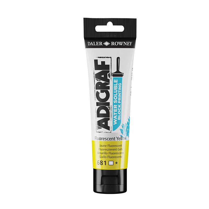 Adigraf Water Soluble Block print 59 ml Fluor Yell