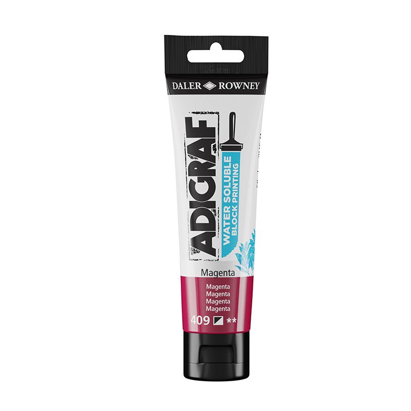 Adigraf Water Soluble Block print 59 ml Magenta