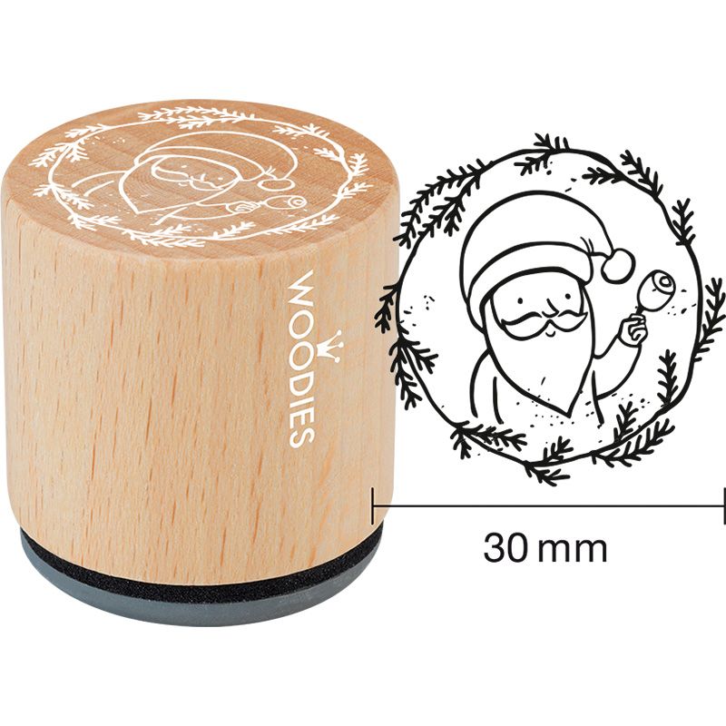 CP Woodies leimasin Sancta Claus