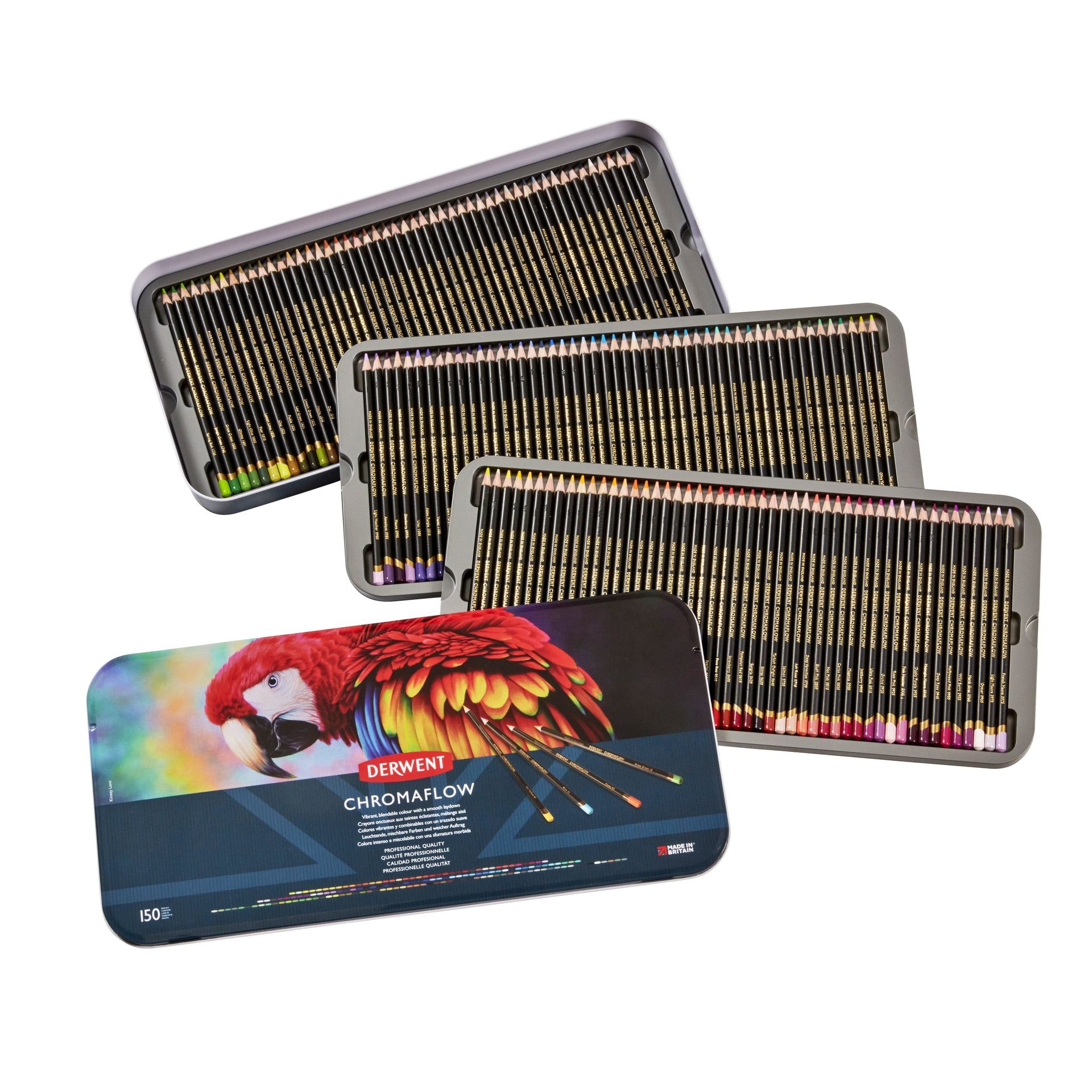 Derwent Chromaflow 150 kynälajitelma