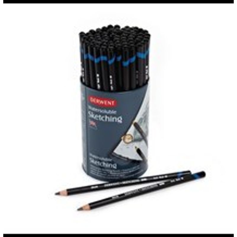 Derwent Sketching 72 luonnoskynäpurkki Watersolubl, vesiliukoinen