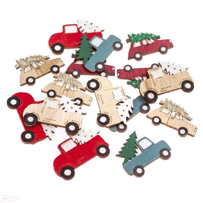 DPC puukuvio autot 15 kpl