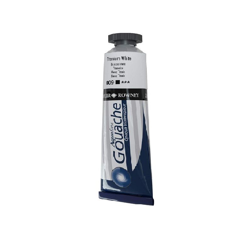 DR Aquafine Gouache 009 38ml Titanium White