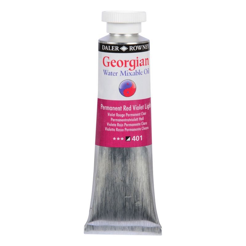 DR Georgian WAMO 37ml 401 Perm red violet light, vesiliukoinen öljyväri