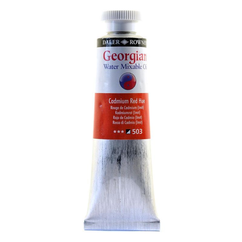 DR Georgian WAMO 37ml 503 Cadmium red hue, vesiliukoinen öljyväri