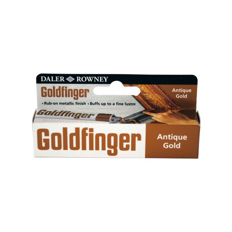 DR Goldfinger metallipasta 22ml antiikkikulta, Sopii useimmille pinnoille, mm.kehystenkorjaukseen