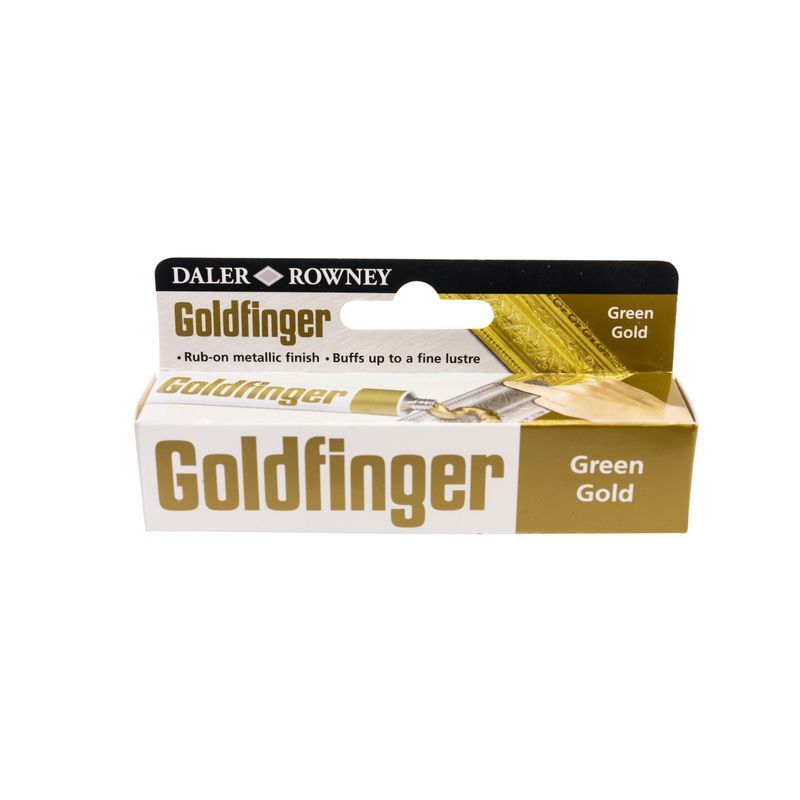 DR Goldfinger metallipasta 22ml vihreä kulta, Sopii useimmille pinnoille, mm.kehystenkorjaukseen