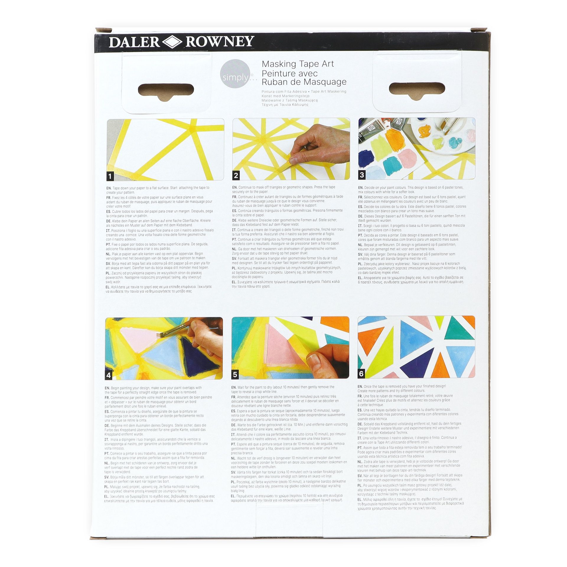 DR Simply Creative Teippimaalaussetti