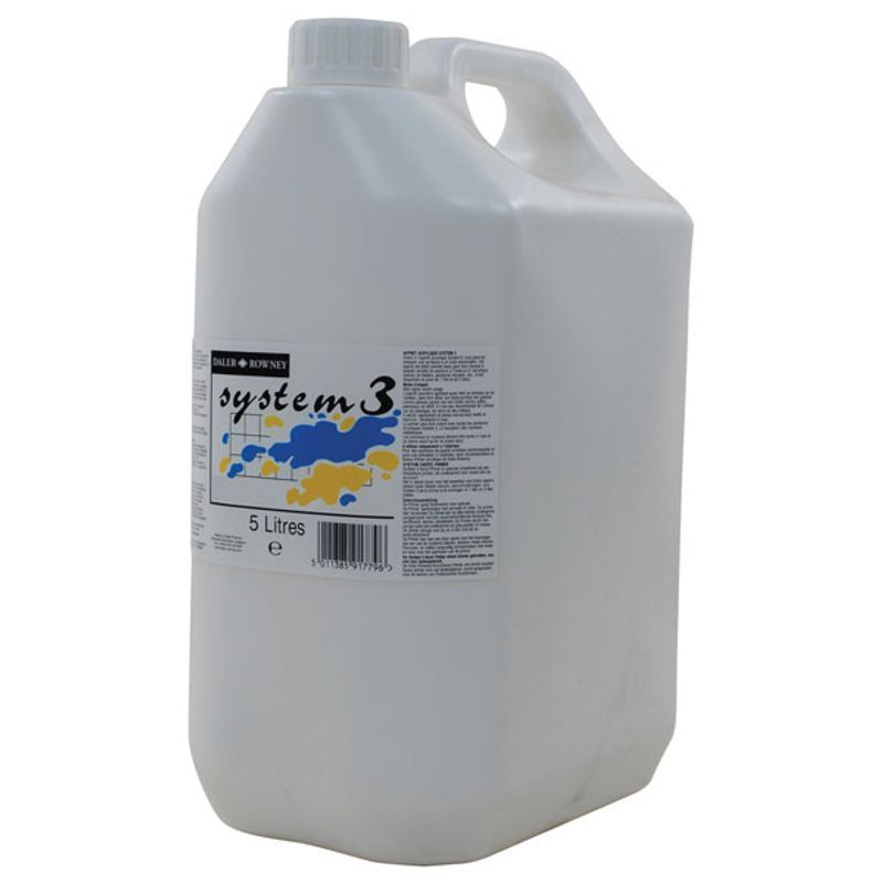 DR System 3 Screen printing medium 5L, Acrylic printing medium