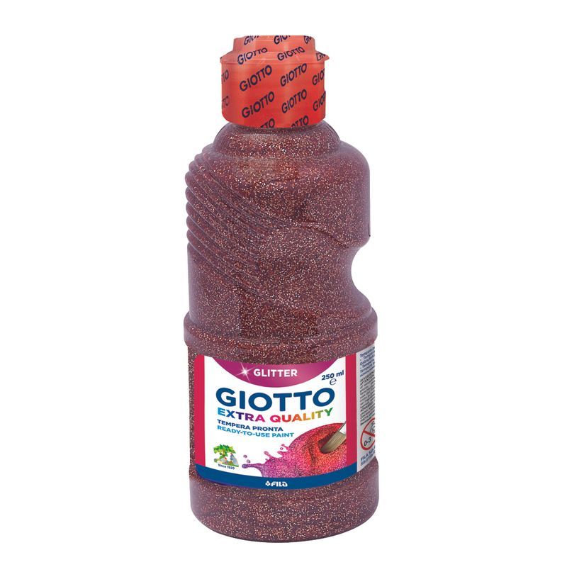 Giotto Glitter Paint 250ml Bronze Pronssi