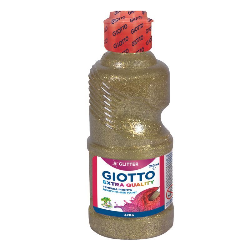 Giotto Glitter Paint 250ml Gold Kulta