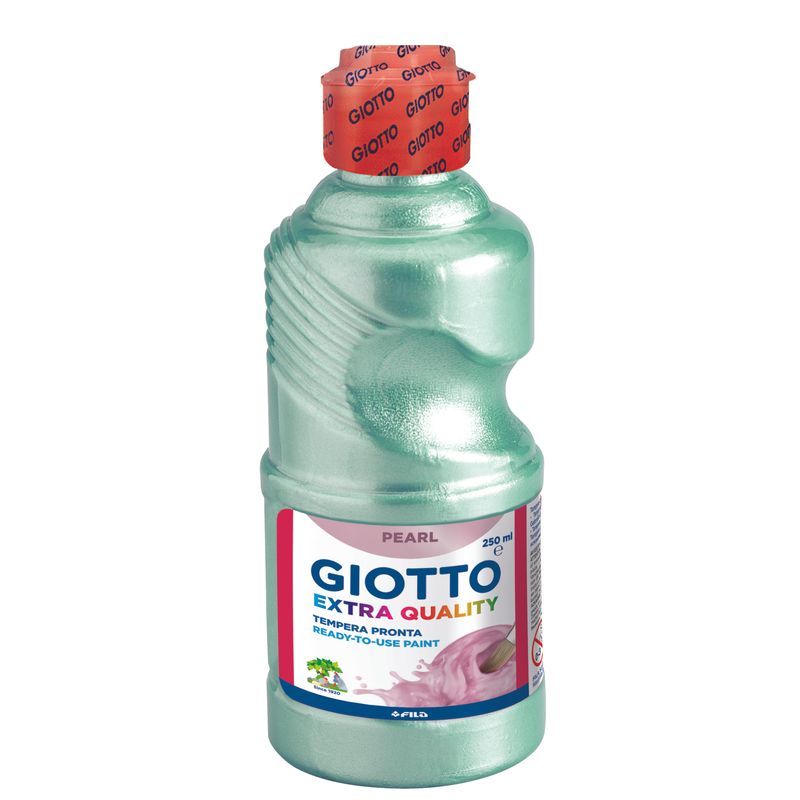 Giotto Pearl Paint 250ml Light green Vaaleanvihreä