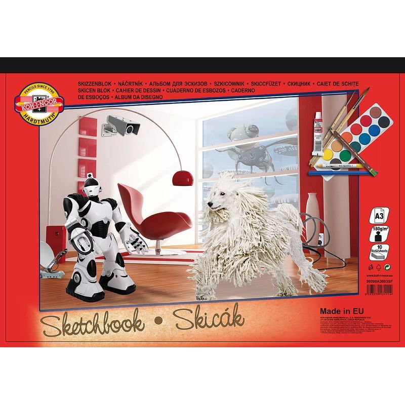 KOH Piirustuslehtiö 180g A3 (10)