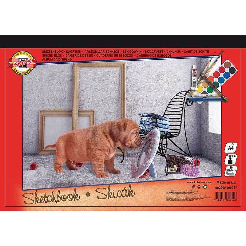 KOH Piirustuslehtiö 180g A4 (20)