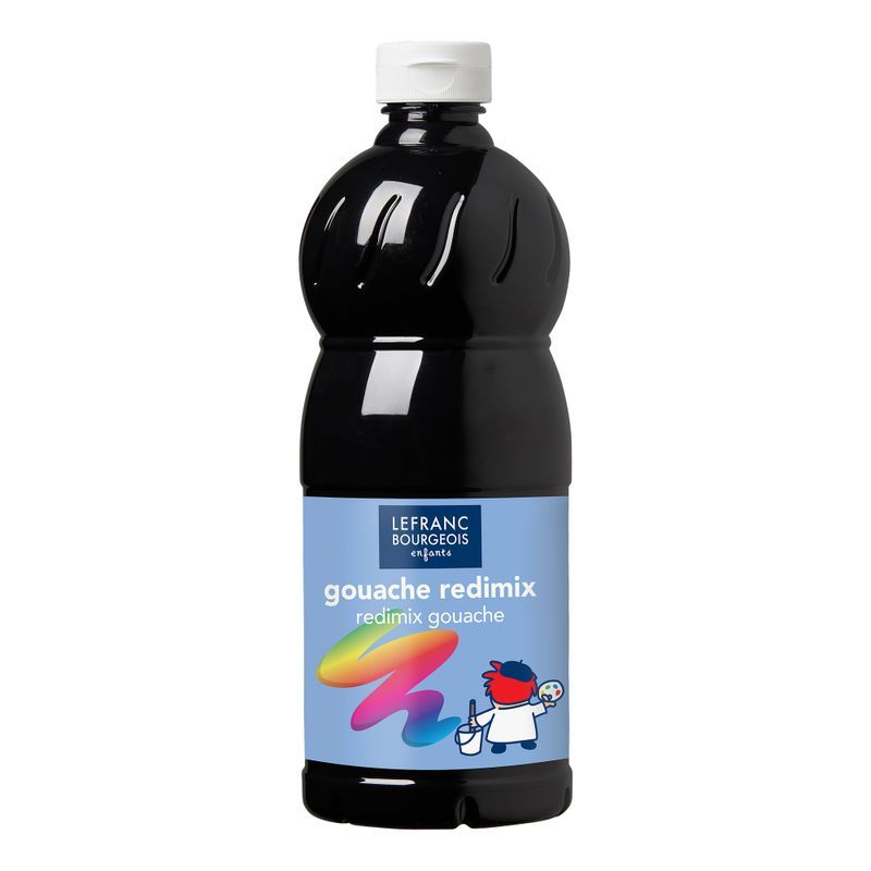 LB Redimix 1000ml 265 (039) Black x, 1000ml valmisväri musta