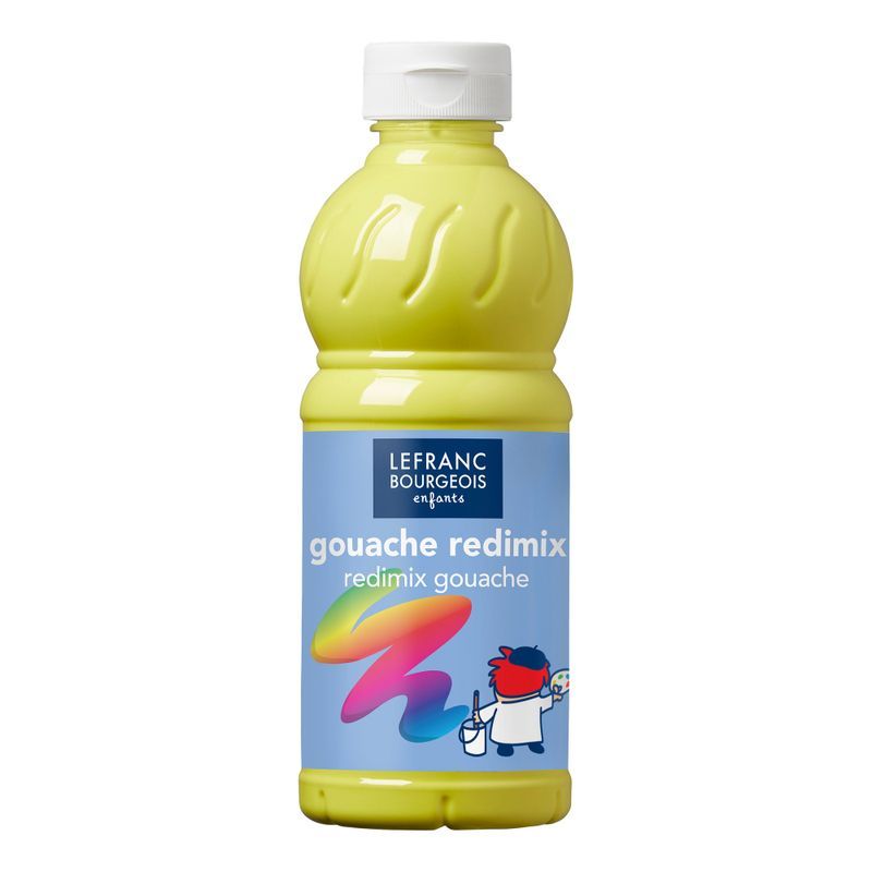 LB Redimix 500ml 169 (281) Lemon yellow (1), 500ml valmisväri sitruunankeltainen