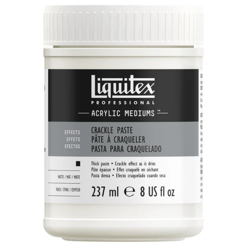 Liquitex Crackle Paste 237ml, Effects
