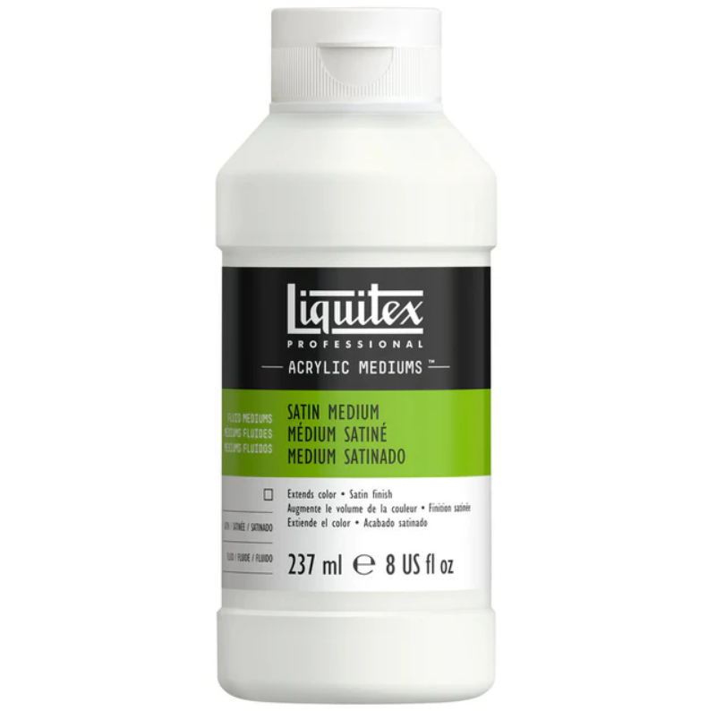 Liquitex Medium Satin Fluid 237ml, Fluid Medium