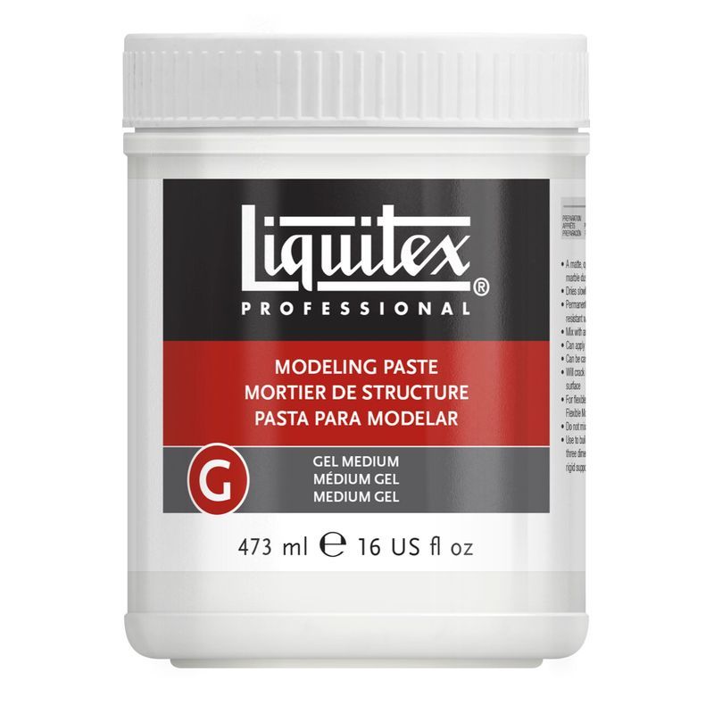 Liquitex Modeling Paste 473ml, Gel Medium