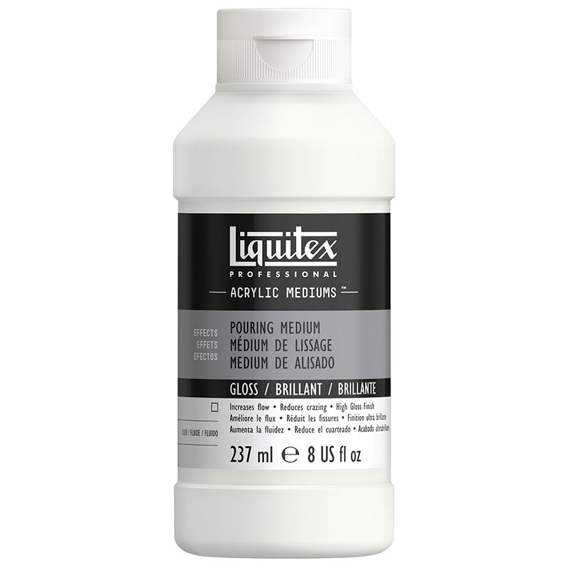 Liquitex Pouring Medium 237ml, Effects