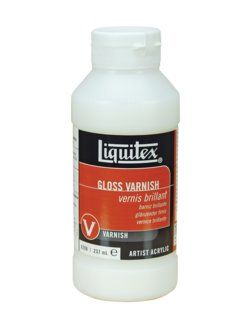 Liquitex Varnish Gloss 237ml, Varnish