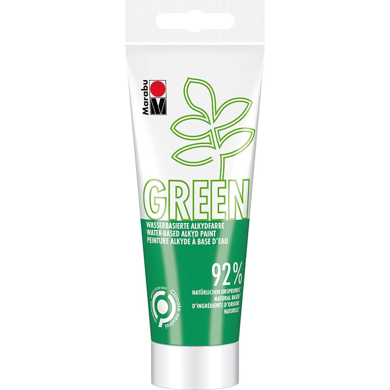 Marabu Green alkydimaali 100ml 062 vaaleanvihreä, light green