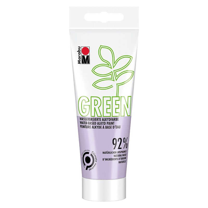 Marabu Green alkydimaali 100ml 226 pastellilila, pastel lilac