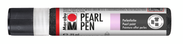Marabu kohokynä pearl pen 25 ml helmiäismusta