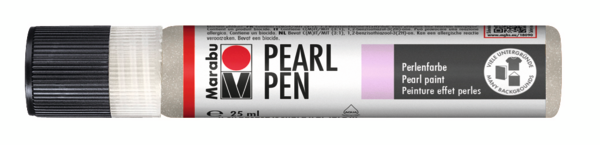 Marabu kohokynä pearl pen 25 ml helmiäisvalkoinen, kohoväri