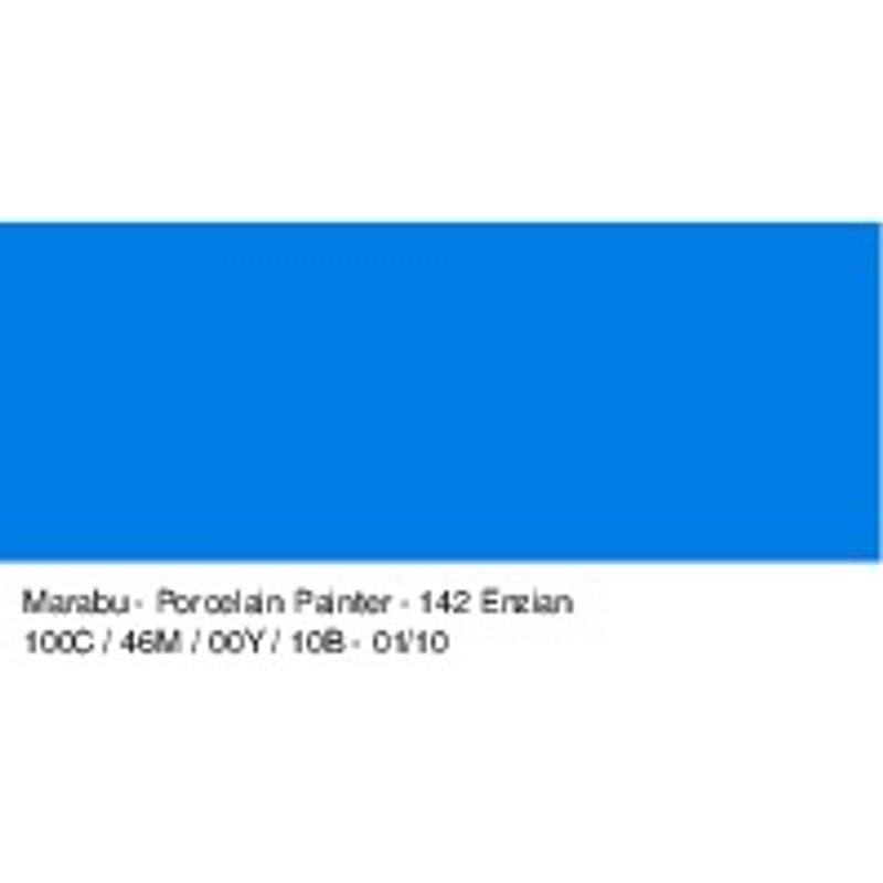 Marabu Posliini-lasitussi 1-2mm 142 Gentian, katkeron sininen