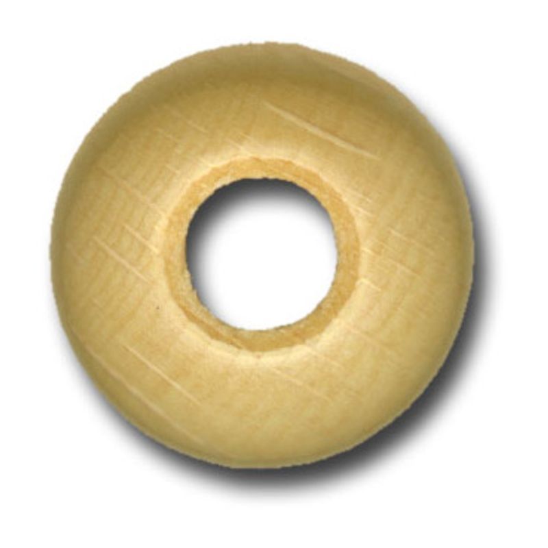 MEYCO Makrameehelmet 25mm 5kpl nature, Reikä 10mm