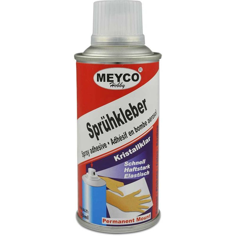 MEYCO Sprayliima 150ml, Permanent, kirkas
