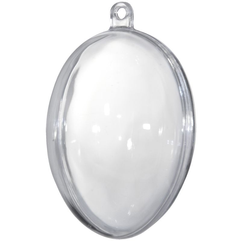 P. ILOX Akryylimuna 60mm kirkas 5kpl, avattava, ripustusreiällä