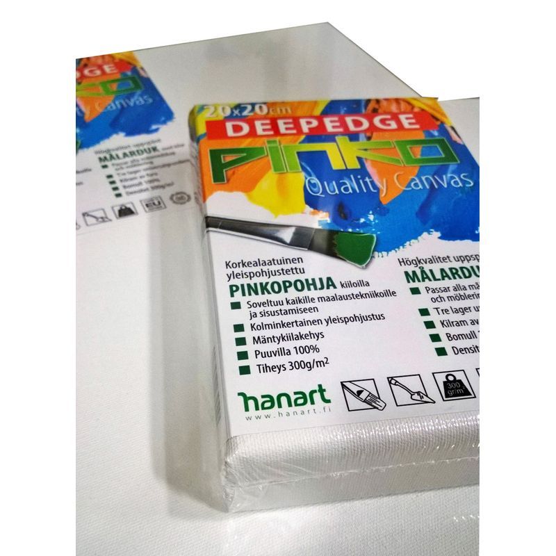 PINKO DEEPEDGE 100x200cm Maalauspohja 38mm, 100% puuvilla 300g (18)
