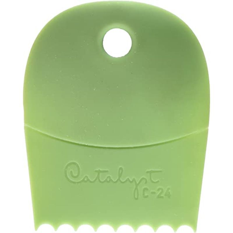 Princeton Contour kuviointikampa No 22 Vihreä, nylonia