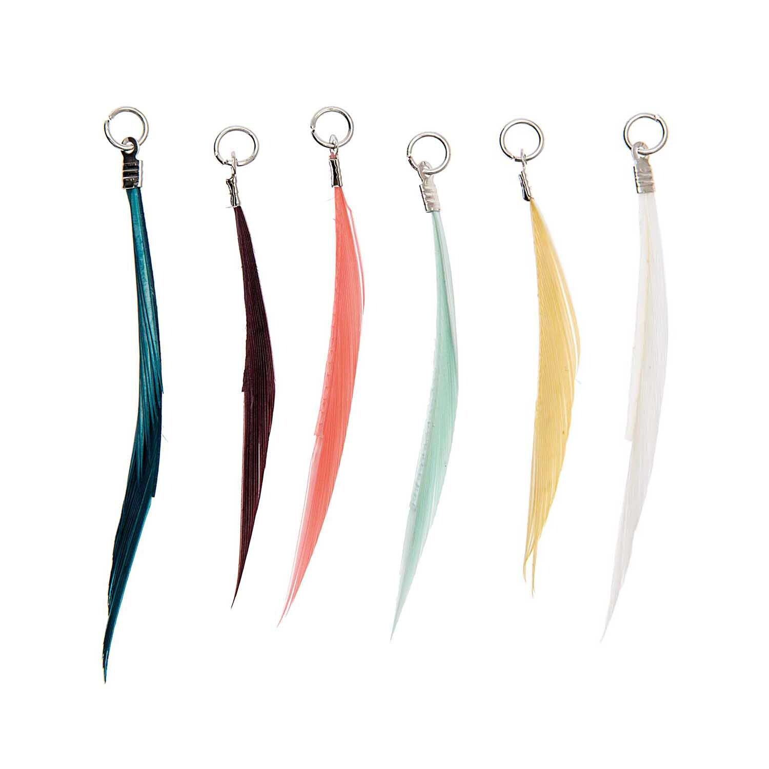 RICO Korutarvike höyhen 6 kpl värilajitelma