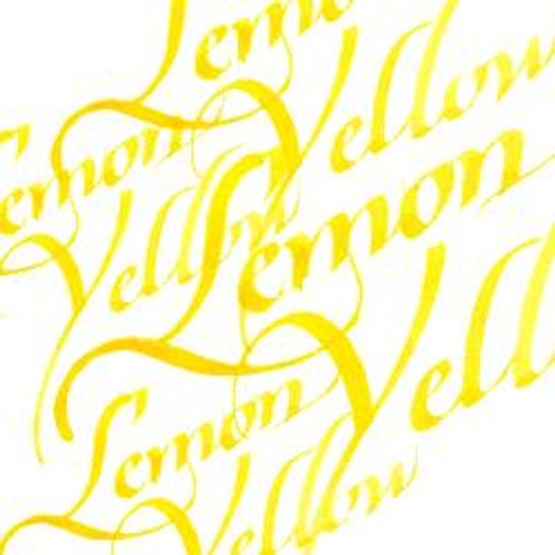 T WN Calligraphy ink 30 ml345 Lemon yellow, kalligrafiamuste