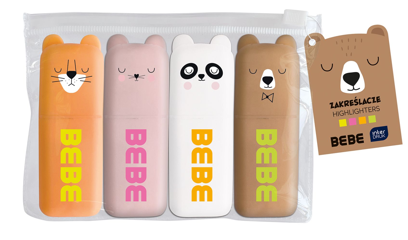 Korostuskynä Interdruk - Mini Bebe Friends