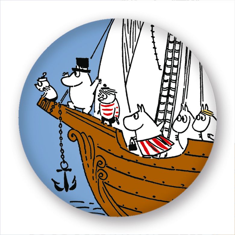 Magneetti M Putinki Muumi - Muumiperhe laivassa